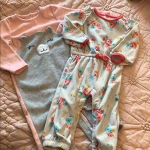 Fleece 12 Month Sleepers